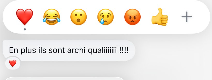 Message : En plus ils sont archi qualiiiiii !!!!