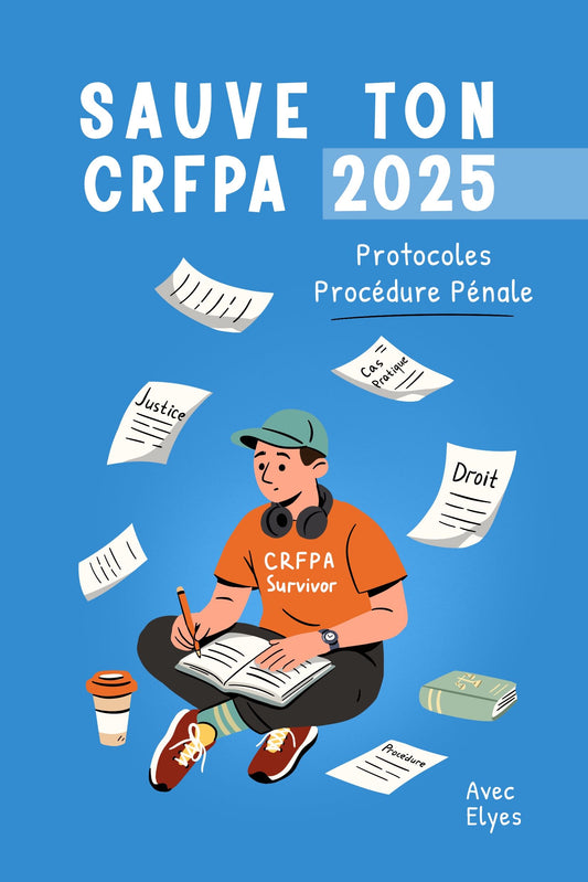 Protocoles Procédure Pénale - SAUVE TON CRFPA 2025 (EBOOK)